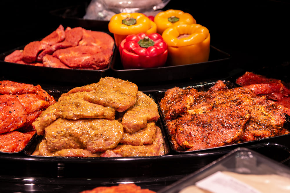 Grillsteaks mit verschiedenen Marinaden