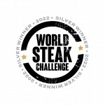 Logo Silbermedaille World Steak Challenge 2022